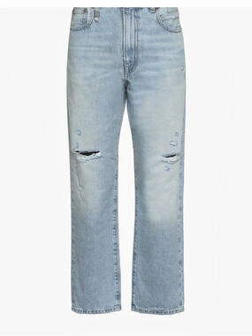 R13 Boyfriend Jeans in Blue Waist 29